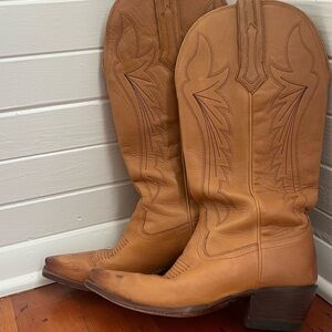 Tecovas “Annie” cognac Tan Western Accents Boots